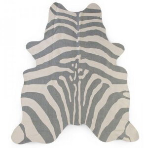 Kids Concept hrací koberec Zebra šedý
