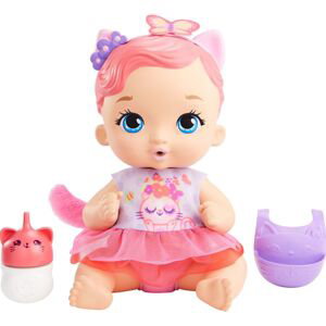 Mattel My Garden Baby Bábika ružovofialové mačiatko 30 cm