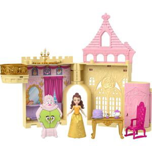 Mattel Disney Princess Malá bábika Bella a magické prekvapenie herný set