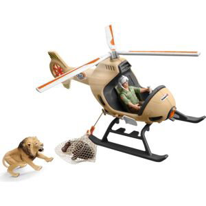 Schleich Záchranný vrtuľník pre zvieratá