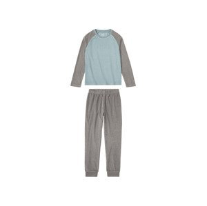 pepperts!® Chlapčenské pyžamo (134/140, modrá/sivá)