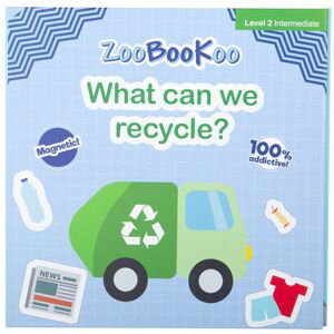 Magnetická kniha Čo môžeme recyklovať Zoobookoo