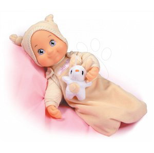 Smoby uspávajúca bábika pre deti MiniKiss 160154 béžová